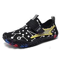 Kids Water Shoes Boys Lightweight Hiking Quick Dry Water Shoes Girls Barefoot Sports Beach Shoes