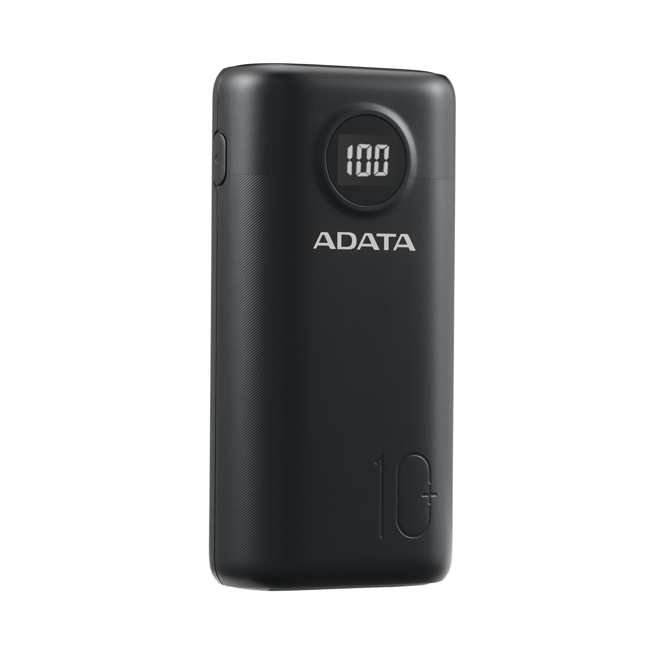 ADATA P10000QCD 10000mAh Qualcomm QC 3.0 / USB PD 3.0 Dual USB-A (18W) & USB-C Fast Charging (18W) Power Bank Portable Charger (AP10000QCD-DGT-CBK)