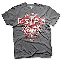 STP Officially Licensed Power Mens T-Shirt (Dark Grey)