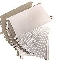 PetiteCocoCrafts White Cardboard Spool Organizer(15PC/Pack) (H Shape)