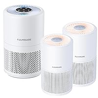 FULMINARE Air Purifiers for Bedroom 3 Pack (2*P05 + 1*T10)