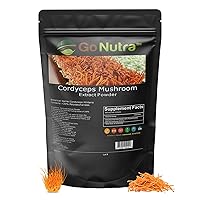 Cordyceps Mushroom Powder | Cordyceps Extract 30% Polysaccharides Non-GMO Pure Cordycep Powder 8 oz. (225 Grams)