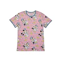 Loungefly x Disney Minnie & Daisy Pastel Polka Dot Unisex Tee - Fashion Tee Cute Shirt - Size Extra Large