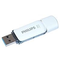 Philips SU000710 32 GB USB 3.0 Snow Pen Drive - Black, 100MB/s