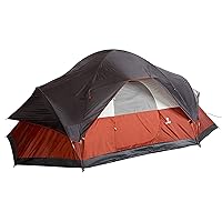 Coleman Red Canyon 8-Person Camping Tent, Weatherproof Family Tent Includes Room Dividers, Rainfly, Adjustable Ventilation, Storage Pockets, Carry Bag, & Quick Setup