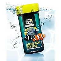 Purify Series for Marine Fish Food, Saltwater Fish Sinking Pellets, Suitable for Clown Fish, All Natural Ingredients, Balanced Composition of Fish Feed, 2.65 oz (Pack of 1)