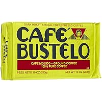 Cafe Bustelo Coffee Espresso, 10 oz Bricks