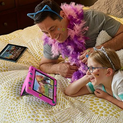 Fire HD 10 Kids Tablet – 10.1” 1080p full HD display, 32 GB, Blue Kid-Proof Case (2019 Release)