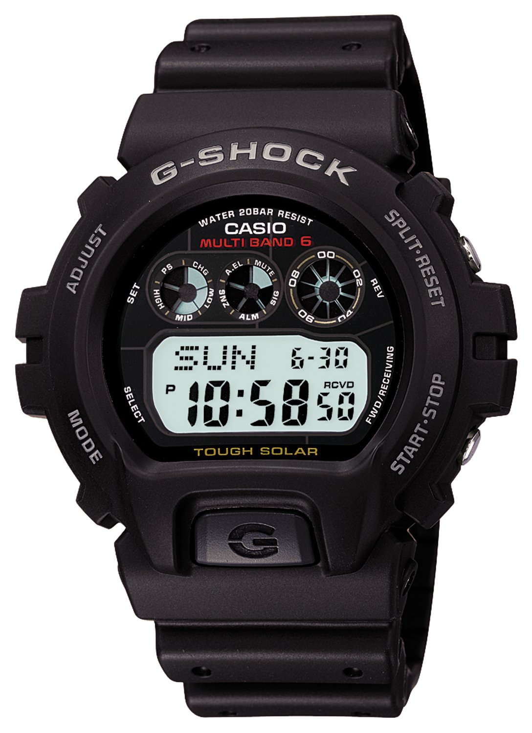 Casio G-Shock Genuine Solar Radio Watch GW-6900-1JF Domestic Japan Import, Strap