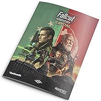 Modiphius Fallout Wasteland Warfare: Capital Rules Expansion - RPG Book & 135 New Cards, New Scenarios & Regions