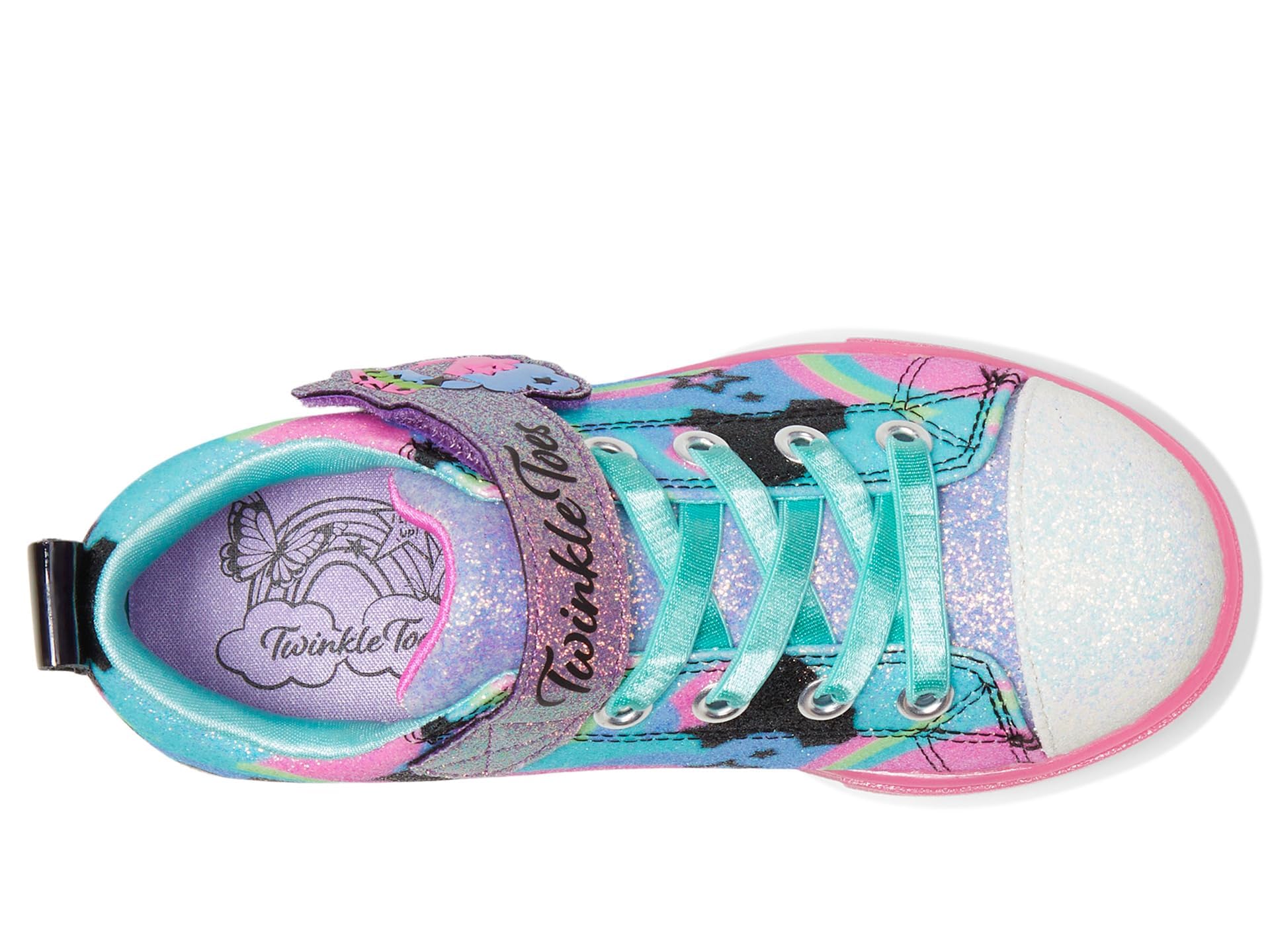 Skechers Girl's Twinkle Sparks Ice 2.0-Shim Sneaker