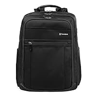 Travelpro Crew Executive Choice 3 Large Backpack Fits Up to 15.6 Laptops and Tablets, USB a and C Ports, Men and Women, Jet Black