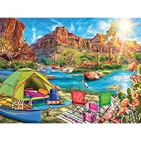 Ravensburger Canyon Camping 1500 Piece Jigsaw Puzzle for Adults - 12001007 - Handcrafted Tooling, Made in Germany, Every Piece Fits Together Perfectly