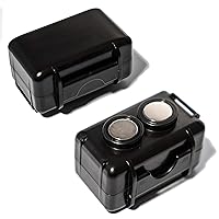 Magnetic Mount Weatherproof Case for GPS Trackers - Stash Lock Box for Items, Key Holder Under Vehicles - Fits GL200, GL 300, GL300W, GL300MA