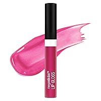 wet n wild Lip Gloss MegaSlicks, Pink Cotton Candy | High Glossy Lip Makeup