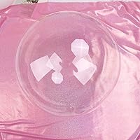 Round Bubble Balloons Transparent (50pcs, 24inch)