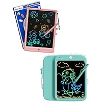 bravokids Toys for 3-6 Year Old Girls, Dinosaur Toys for Kids 3-5, 10 Inch Writing Tablet Colorful Doodle Board, Toddler Girl Boy Gifts