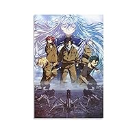 86 Eighty Six Anime Posters Game Cartoon Cool Aesthetic Poster Guys Girls Dorm Decor Wall Art (2) Wall Art Paintings Canvas Wall Decor Home Decor Living Room Decor Aesthetic 16x24inch(40x60cm) Unfra