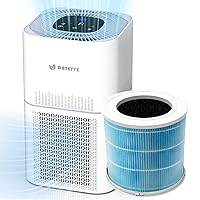 HEPA Air Purifiers for Home Large Room, CADR 300+ m³/h 1290sqft, with Extra H13 True HEPA Air Filter for Smoke Wildfire