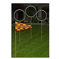 Rubie's Harry Potter Quidditch Rings and Flags Decor Lawn Décor, One Size, As Shown