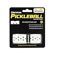 Gamma Honeycomb Cushion Grip for Pickleball Paddles, Moisture-Wicking Pickleball Replacement Grip, Premium Pickleball Equipment for Practice and Tournament Play