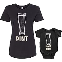 Threadrock Pint & Half Pint Infant Bodysuit & Women's T-Shirt Matching Set