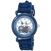 Disney Onward Kids' Plastic Time Teacher Analog Quartz Silicone Strap Watch