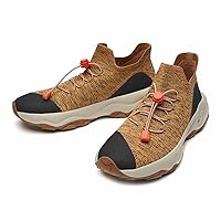 UIN Men's Walking Travel Shoes Slip On Outdoor Non-Slip Lightweight Comfort Hiking Sneaker Cazorla