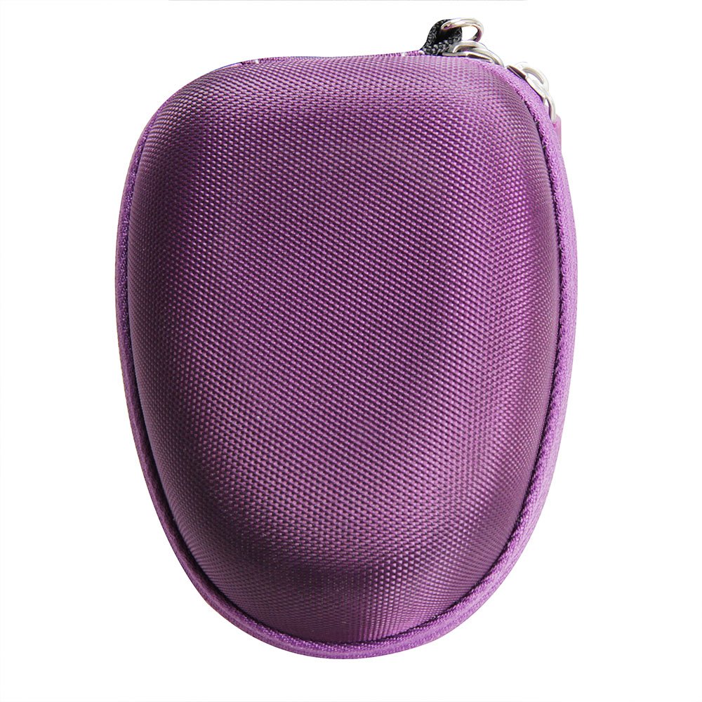 Fits Philips HP6401 Satinelle Epilator Electric Shaver Travel EVA Hard Protective Case Carrying Pouch Cover Bag Purple by Hermitshell