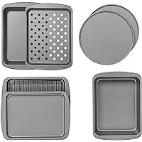 G & S Metal Products Company Ovenstuff Toaster Oven Bakeware Set, 8-Piece Set