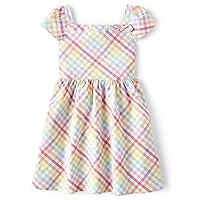 Gymboree Girls' and Toddler Short Sleeve Casual Spring Dresses
