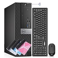 Dell OptiPlex 7050 Desktop Computers PC,Intel Core i7-6700 3.4GHz,32GB Ram 512GB M.2 NVMe SSD+2TB HDD,Intel AX200 Built-in WiFi 6,Bluetooth 5.2, HDMI,Refurbished Computer,Windows 10 Pro (Renewed)