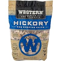 Premium BBQ Products Hickory BBQ Smoking Chips, 180 cu in