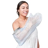 TKWC INC Water Proof Arm Cast Cover for Shower - #5740 - Watertight Arm Protector - Keep Wounds & Casts Dry When Bathing/Showering for Hands, Arms, Fingers, Wrists & Elbows - Low Pressure Seal