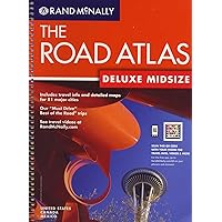 Rand Mcnally The Road Atlas Midsize: United States Canada Mexico; Includes QR (Quick Response) Codes for use with Mobile Phones with Camera or Smartphones (Rand Mcnally Road Atlas) Rand Mcnally The Road Atlas Midsize: United States Canada Mexico; Includes QR (Quick Response) Codes for use with Mobile Phones with Camera or Smartphones (Rand Mcnally Road Atlas) Paperback Map