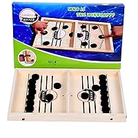 Excited TikTok Double Wooden Play Checkers Desktop Shooting Chess Football Game Perfect ParentChild Interactive Party