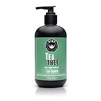 GIBS Top Down Hair and Body Hydrator, Tea Tree Moisturizer for Hair and Skin, 12 oz