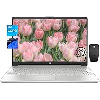 HP 15.6 Touchscreen Laptop Computer - Windows 11 Pro, HD 250 nits LED Display, 6-Core Intel i3-1215U Processor, 32GB RAM, 1TB SSD, Intel UHD Graphics, Wi-Fi 6, HDMI, Type USB-A&C, Long Battery Life