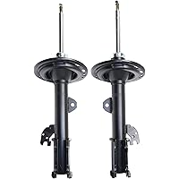 Evan-Fischer Shock Absorber and Strut Assembly Set of 2 Compatible with 2015 Toyota Venza Front Left and Right Side
