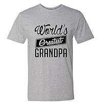 World's Greatest Grandpa Adult's Jersey Shirt