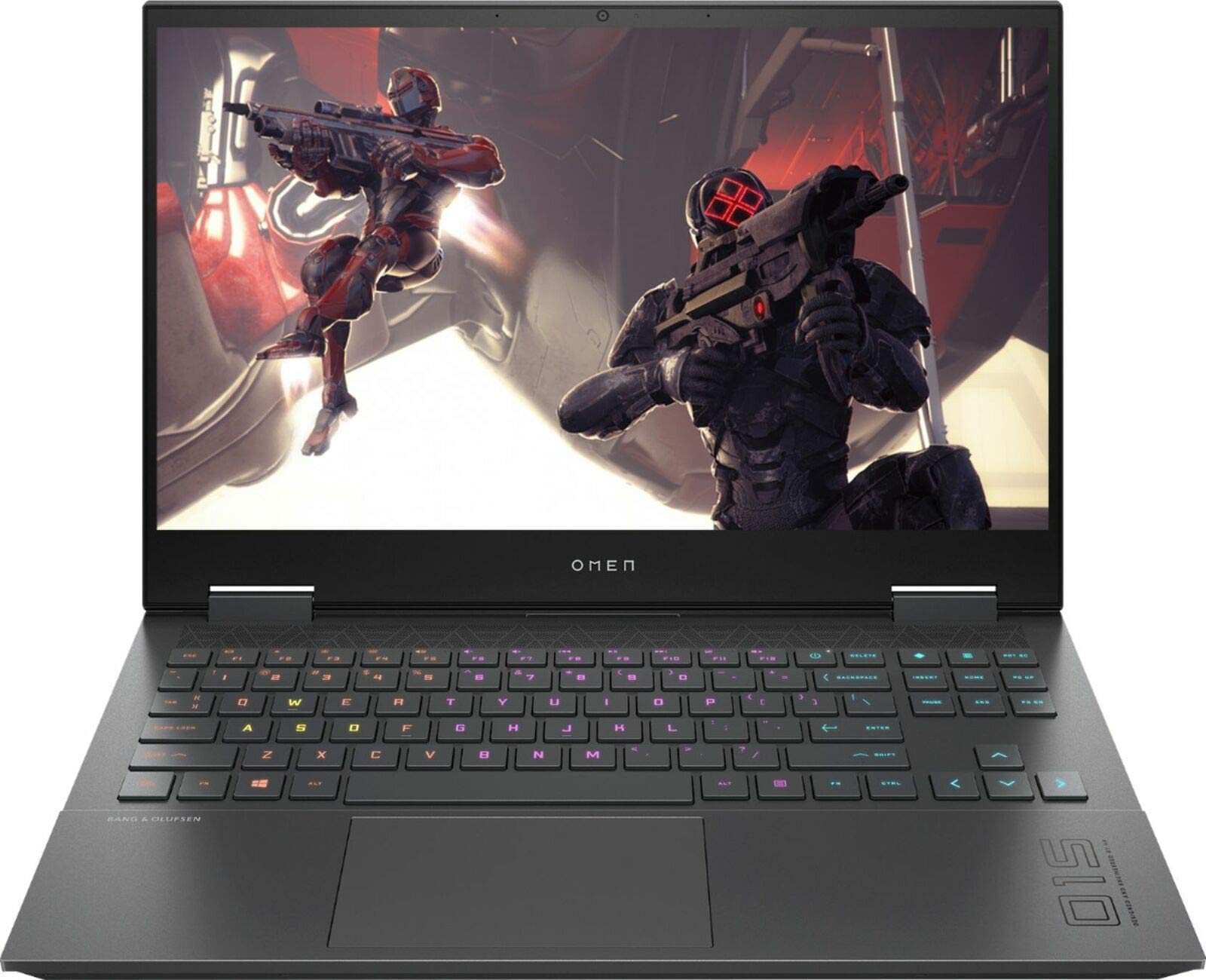 HP OMEN | 15-EN0023DX/Gaming 15.6 inches Laptop | AMD Ryzen 7/4800H | 16GB DDR4 3200/MHz | 1TB PCIe NVMe M.2 SSD | NVIDIA GeForce GTX 1660 Ti | Backlit Keyboard Windows 10 Home Mica Silver 15-15.99