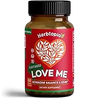 Love Me Menopause Supplements for Women - Support Hormone Balance for Women, Hot Flashes, Happy Flow, Yin Energy Boost, & Mood Swing w/DHEA, Maca, Horny Goat Weed, Vitex, Black Cohosh, Dong Quai