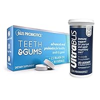 BLIS Teeth&Gums M18 + UltraBlis Probiotic Immune Support Supplement K12