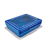 Mr. Bar-B-Q Cook, Carry & Serve Tray for Indoor and Outdoor Cook, Easy Serving with Clear Removable Top
