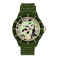 Versus Versace Tokyo Silicone Lion Collection Luxury Men's Watch Timepiece