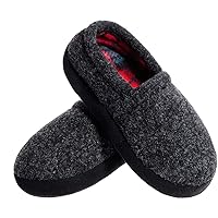 MIXIN Little/Big Kid Boy's Slippers House Shoes Indoor Outdoor with Anti Slip Sole