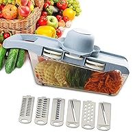 NC Mandolin Slicer Vegetable Cutter with Stainless Steel Blade Manual Potato Peeler Carrot Cheese Grater Dicer Kitchen Tool