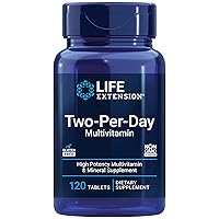 Super Bio-Curcumin and Two-Per-Day 120 Tablet Multivitamin Bundle - 60 Vegetarian Capsules