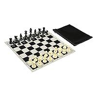 The House of Staunton Analysis Chess Set Combo (Black)