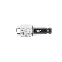GSR Tap Cutting Chuck, Chuck Tool Holder with Hex Shank M5-M12, Accessories for Hand Taps, Cutting Taps & Cordless Screwdriver/Drill, Tap Adapter